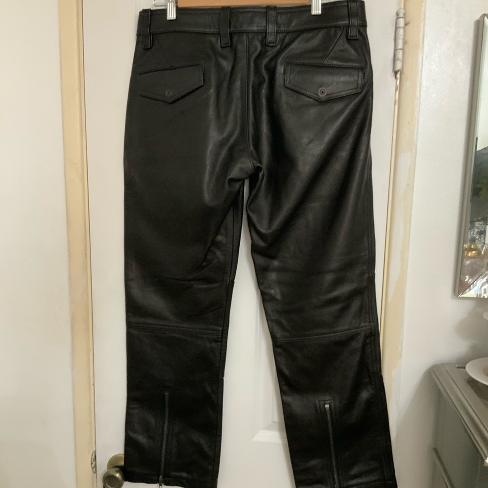 Full hide leather pants (heavy weight) - Picture 3 of 5